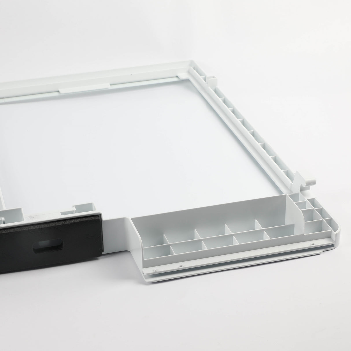 GE WR71X42026 Genuine OEM Full-Width Drawer Cover With Glass