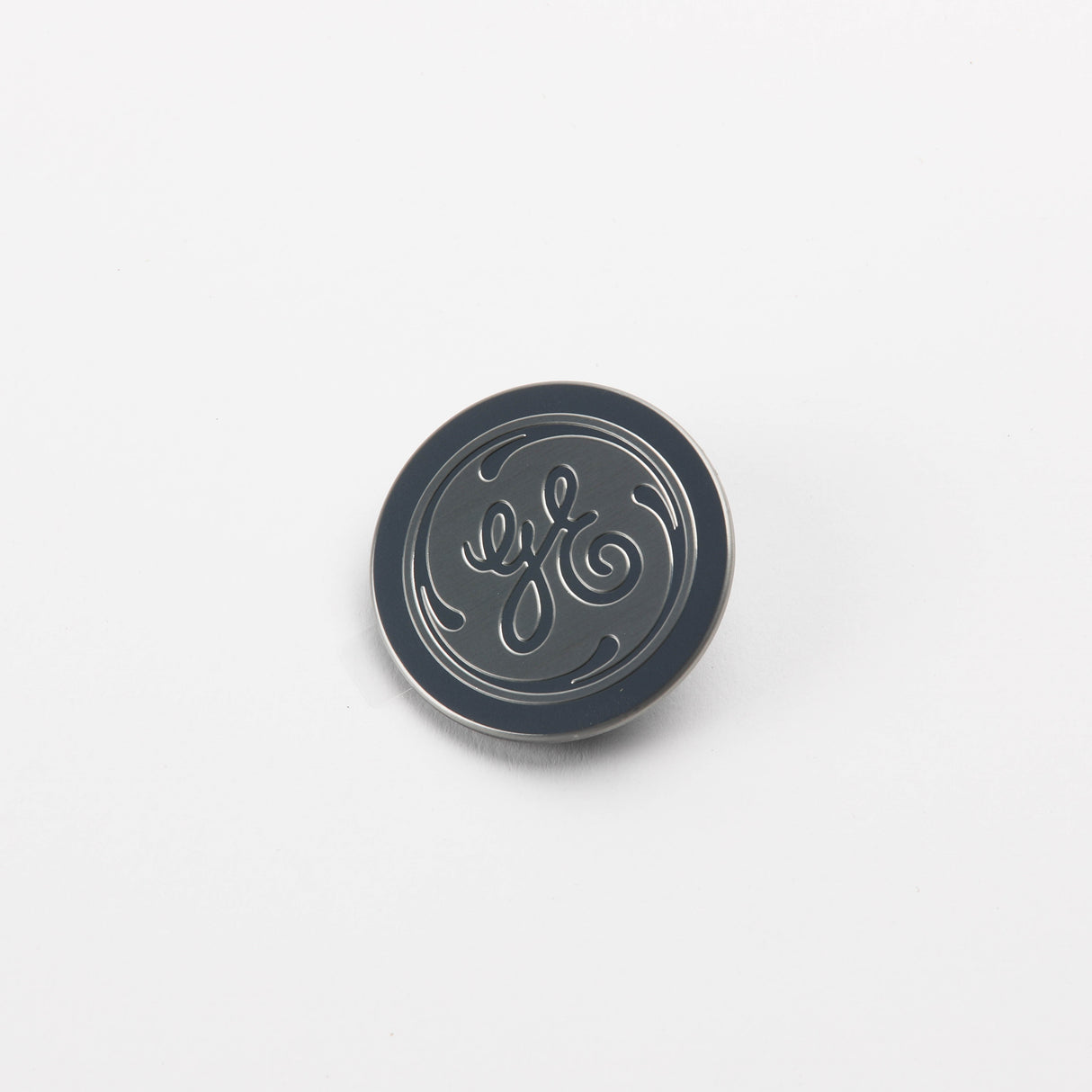 GE WR04X29375 Genuine OEM Gea Badge Flat Chrome