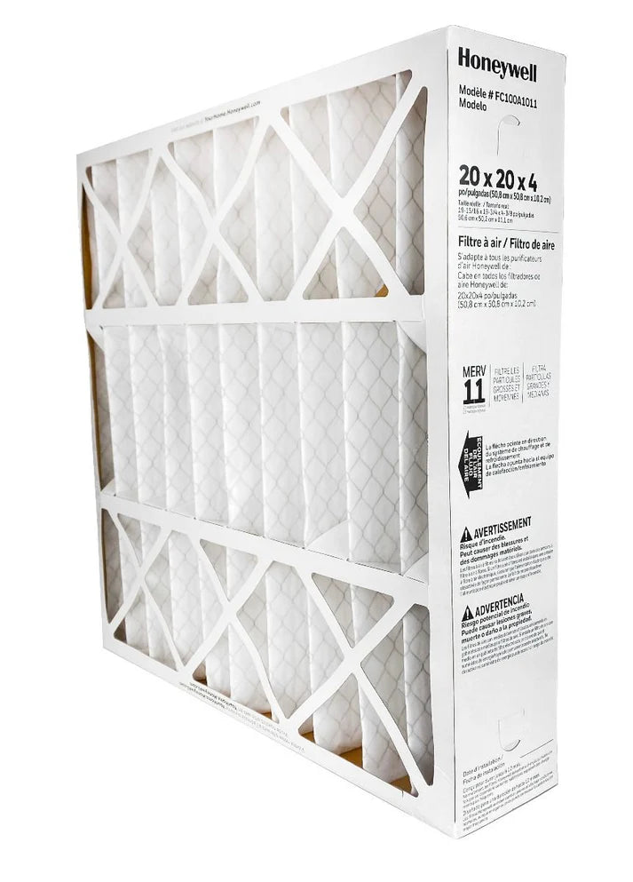 Honeywell FC100A1011 20x20x4 MERV 11 Air Filter – Replacement HVAC Furnace & AC Filter