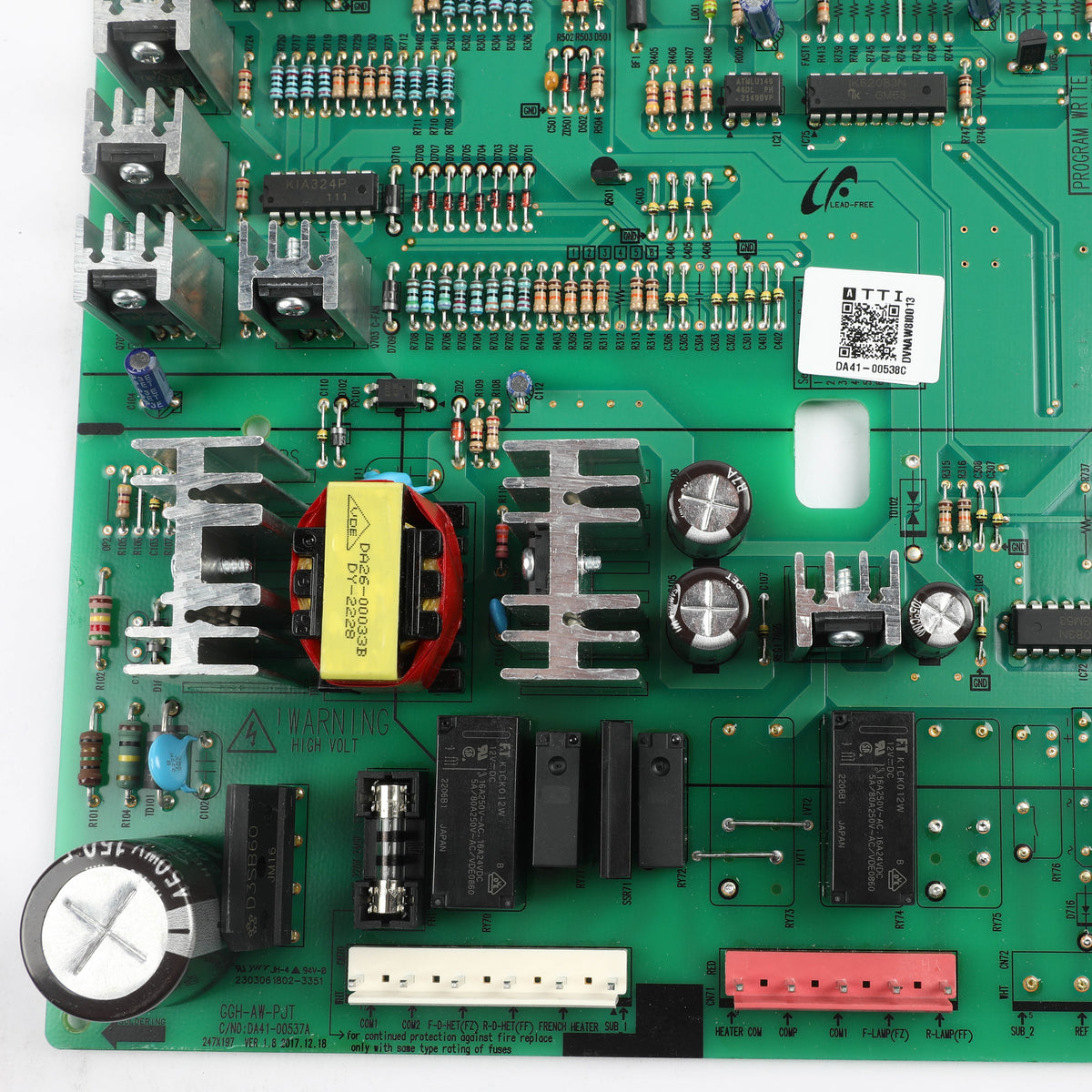 Samsung DA41-00538C Genuine OEM Assembly PCB Main