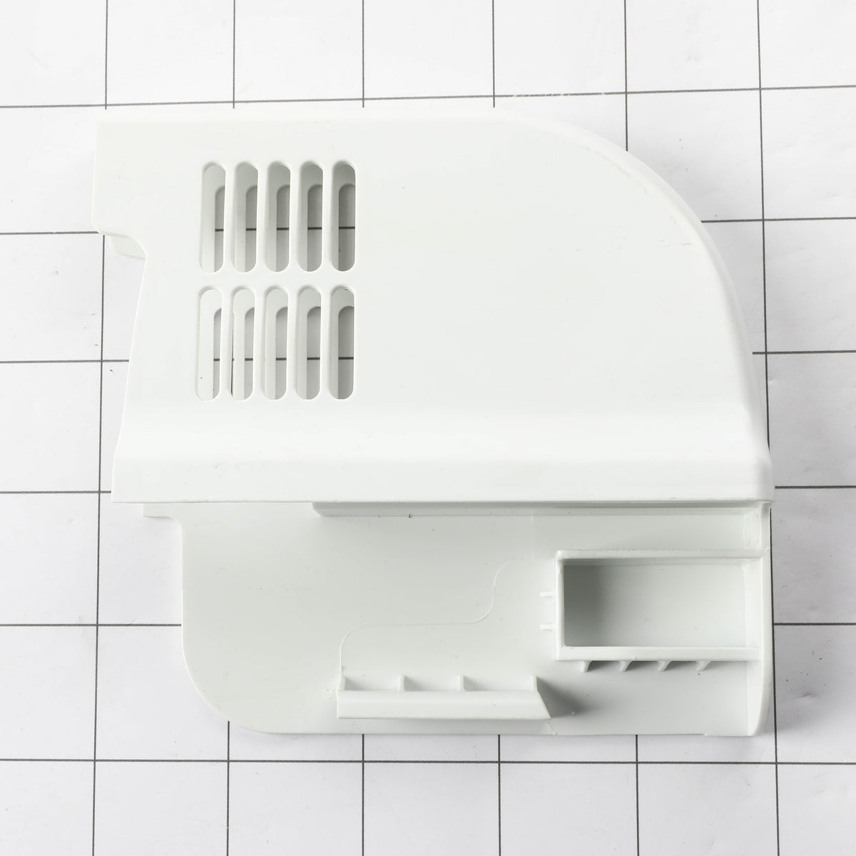 SAMSUNG DA97-06423A Refrigerator Freezer Door Bin End Cap, Left Genuine Original Equipment Manufacturer (OEM) Part