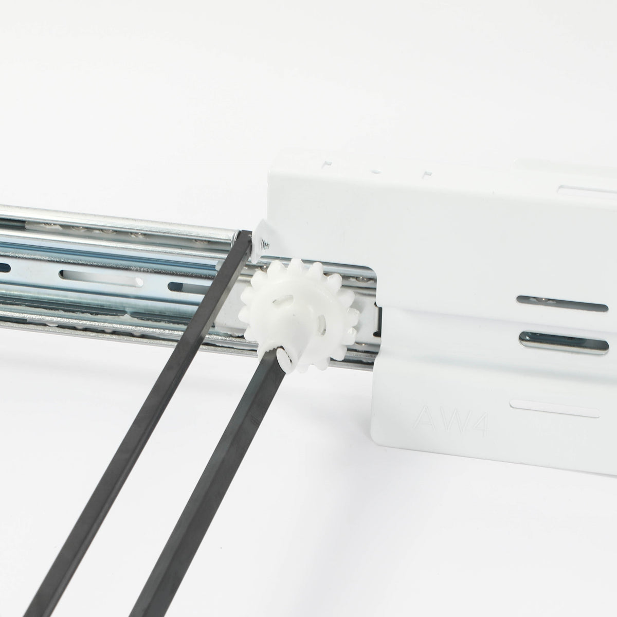 Samsung DA97-12861A Refrigerator Freezer Door Slide Rail Assembly Genuine Original Equipment Manufacturer (OEM) Part