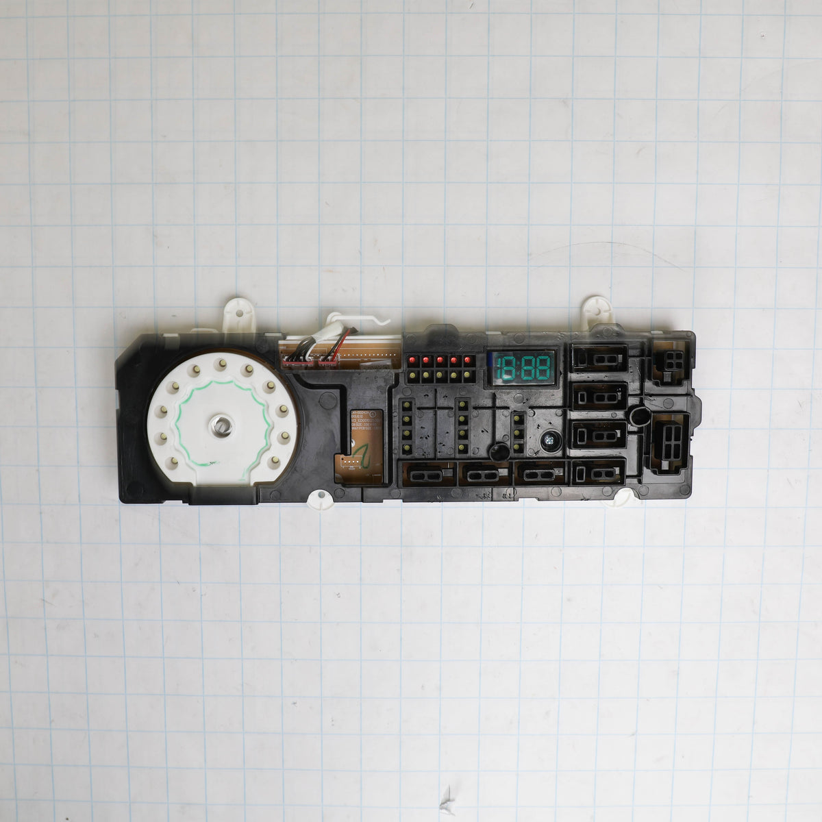 Samsung DC92-01624M Dryer User Interface Genuine Original Equipment Manufacturer (OEM) Part