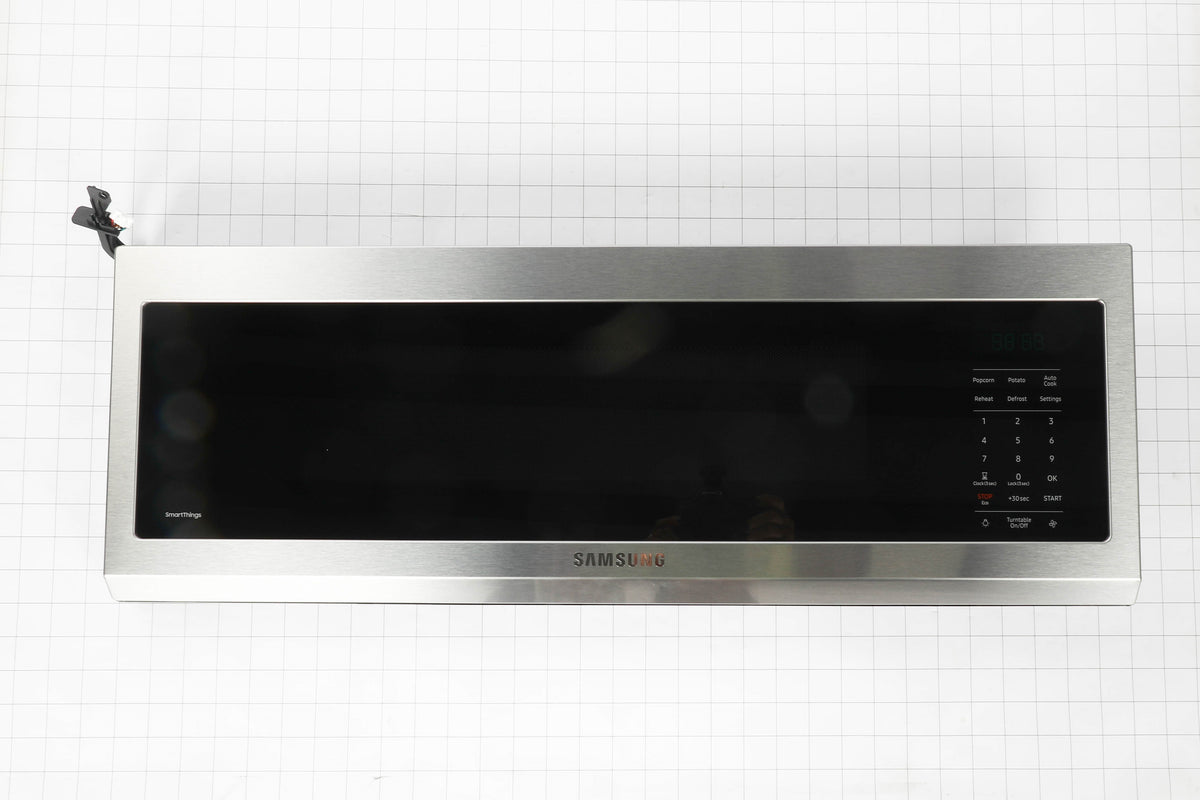 Samsung DE94-05062C Microwave Door Assembly + Control Panel, Stainless Steel