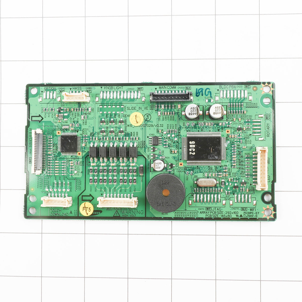 Samsung DG92-01069G Genuine OEM Assembly PCB Sub