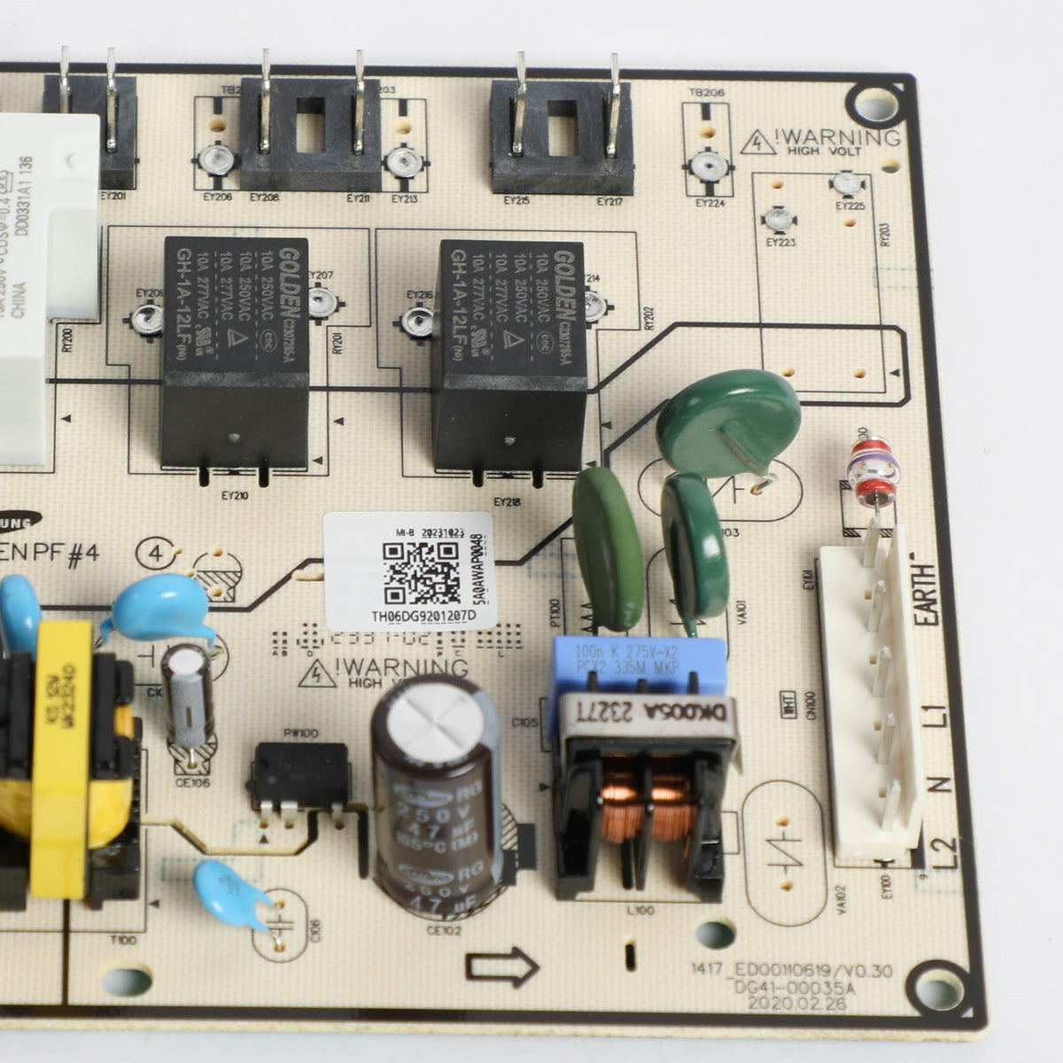 Samsung DG92-01207D Genuine OEM Assembly PCB Main