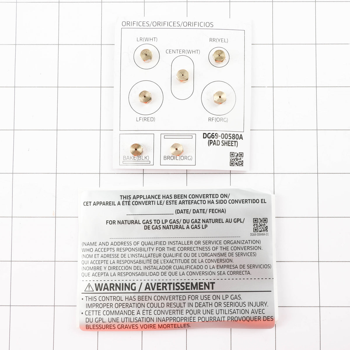 Samsung DG96-00890A Genuine OEM Assembly Nozzel Kit