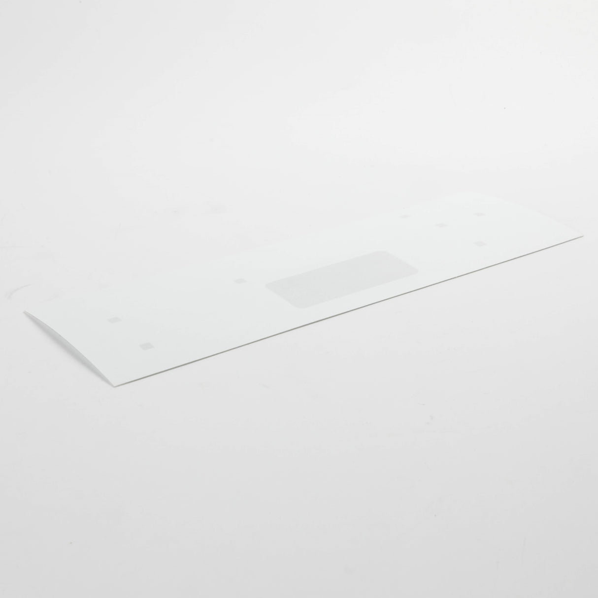 GE WB07X24623 Genuine OEM Range Control Panel - White