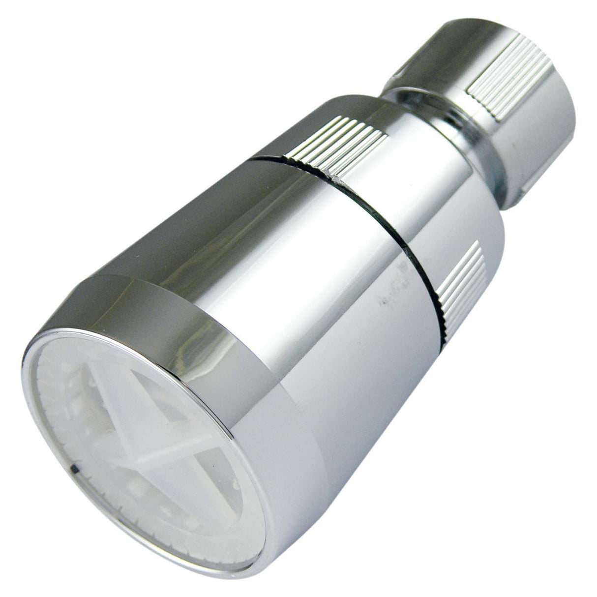 PlumbMaster Approved 51012 ABS Economy Watersaving Shower Head with White Face, 2.5 gpm, Chrome Plated