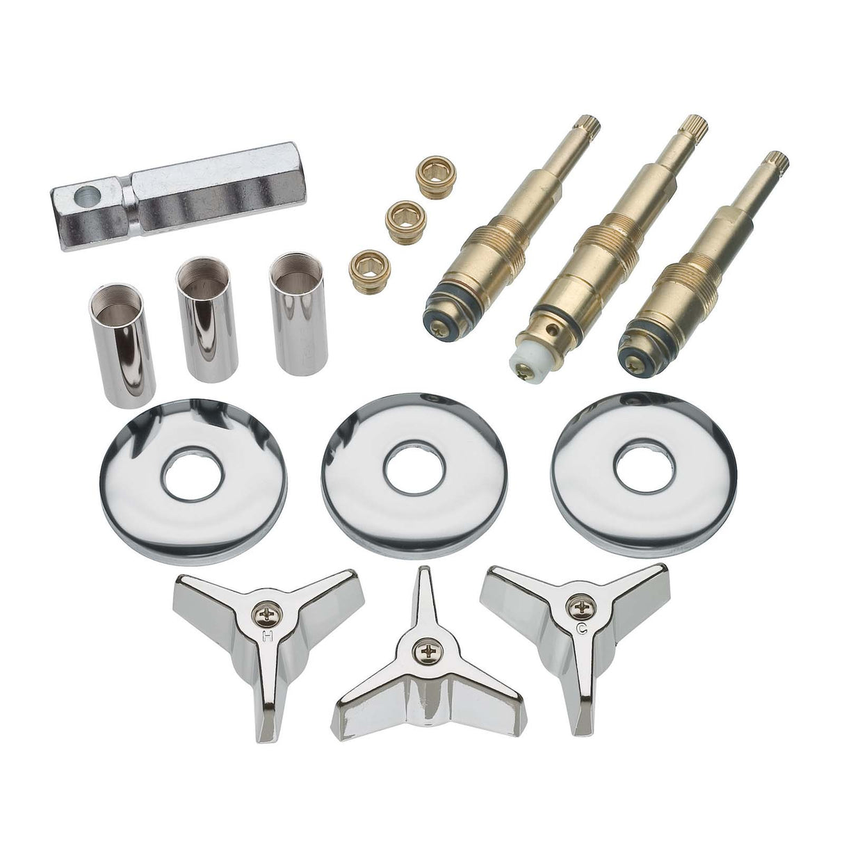 Tub and Shower Rebuild Kit For 3-Handle American Standard Colony