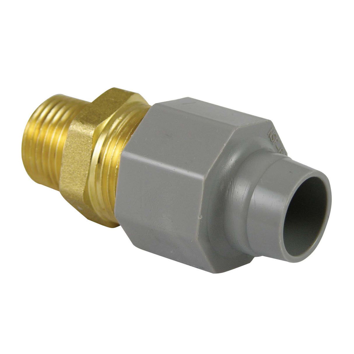 Zurn QACA33MG 1/2" MIP Quik-Tite Brass Coupling Adapter