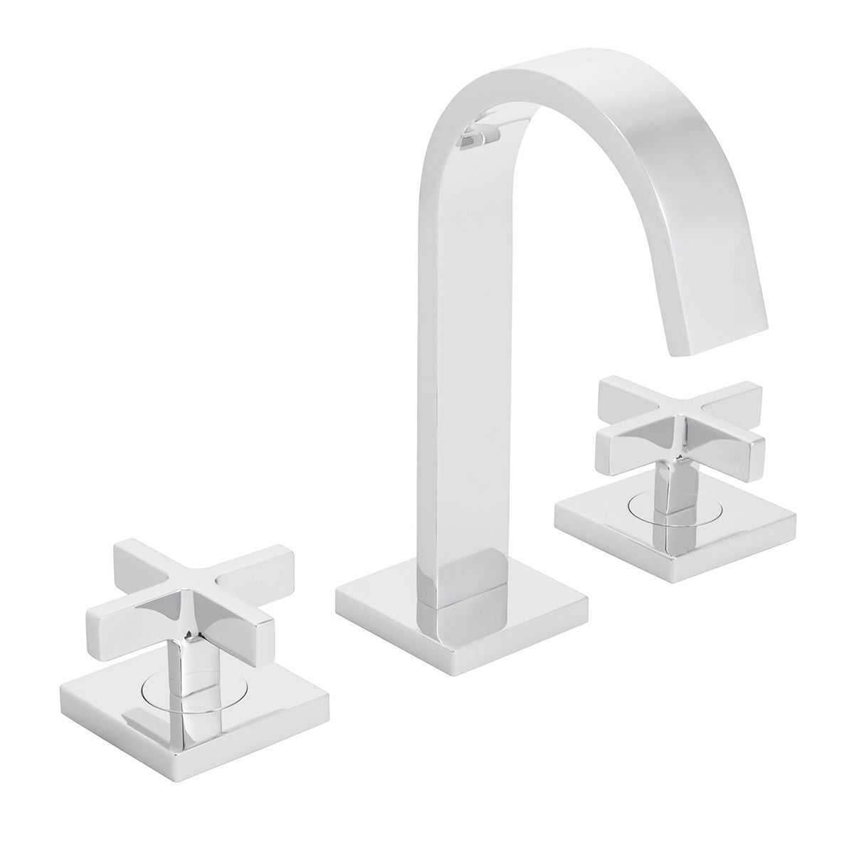 Lura SB-2521 Widespread Faucet with Cross Handles