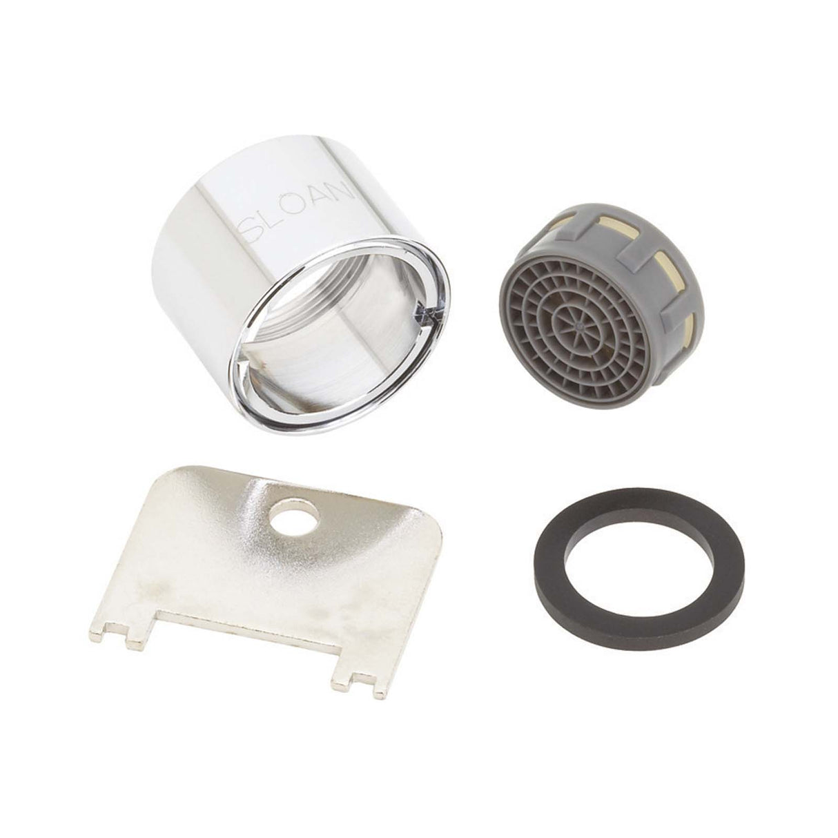 Sloan ETF-1022-A Metal Multi-Laminar Aerator Spray Head with Key For ETF-80/ETF-880/ETF-770 Electronic Faucets