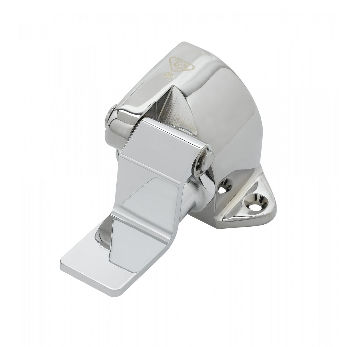 B-0507 T&S Chrome Plated Single Pedal Foot Valve, 1/2" IPS FNPT
