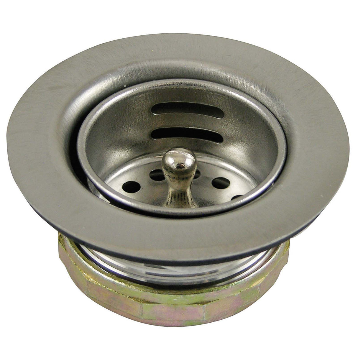 PlumbMaster Approved 86805 2-13/16 x 1-3/4" Stainless Steel Basket Sink Strainer