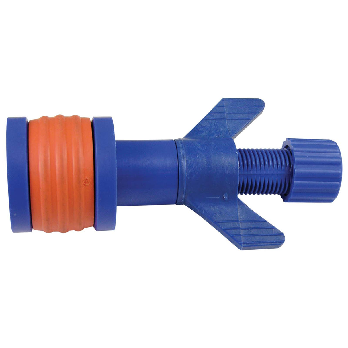 LSP P-0034 2" Blue High Impact Plastic Wing Nut Test Plug