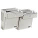 Elkay LVRCTL8SC Wall Mount Vandal Resistant Bi-level ADA Cooler Filtered Refrigerated Stainless