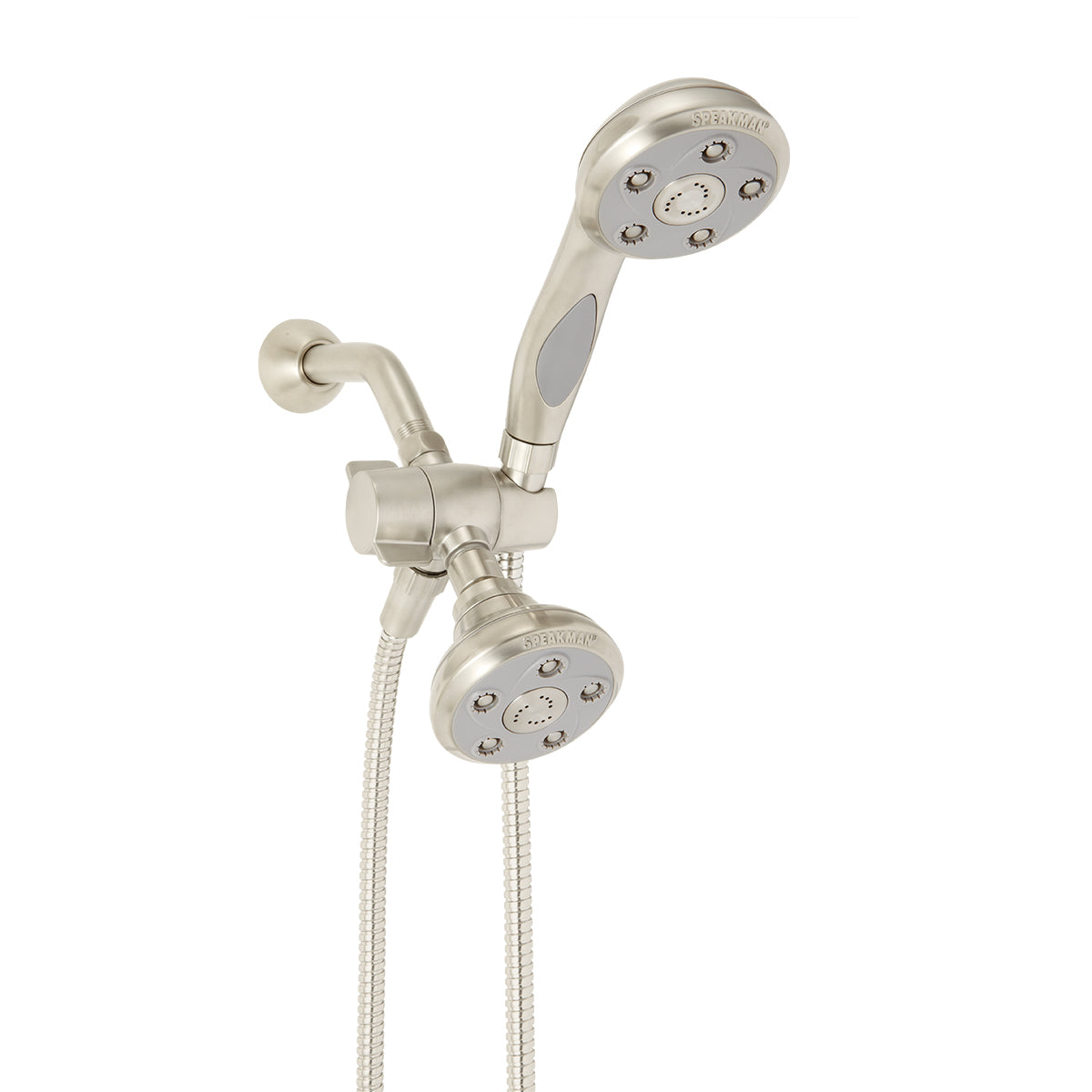 Speakman Napa VS-232007-BN 2- Way Shower Combination Brushed Nickel Finish - 2.5 GPM