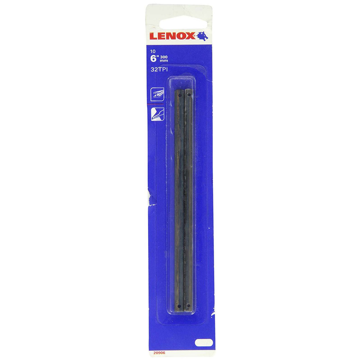 Lenox 20906906 6" 32TPI Close Quarters Hacksaw Blade (10 pack)