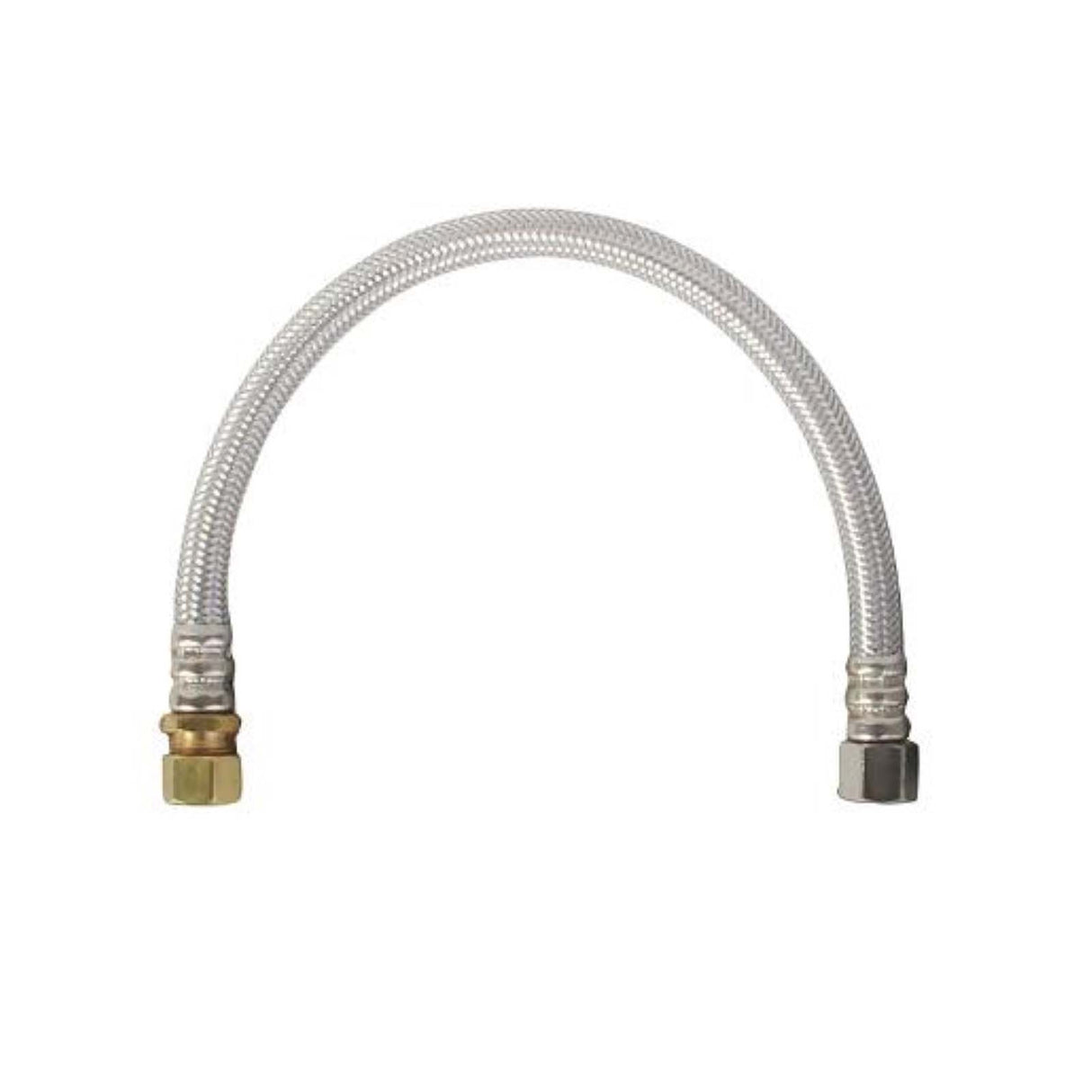 SPK-57662US 3/8" OD x 3/8" Com x 20" Stainless Steel Faucet Connector