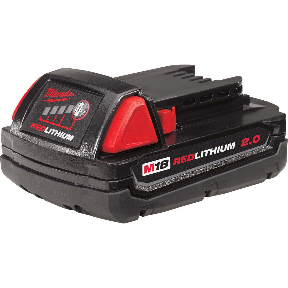 Milwaukee M18 Redlithium 2.0 48-11-1820 Compact Battery Pack, 18 V