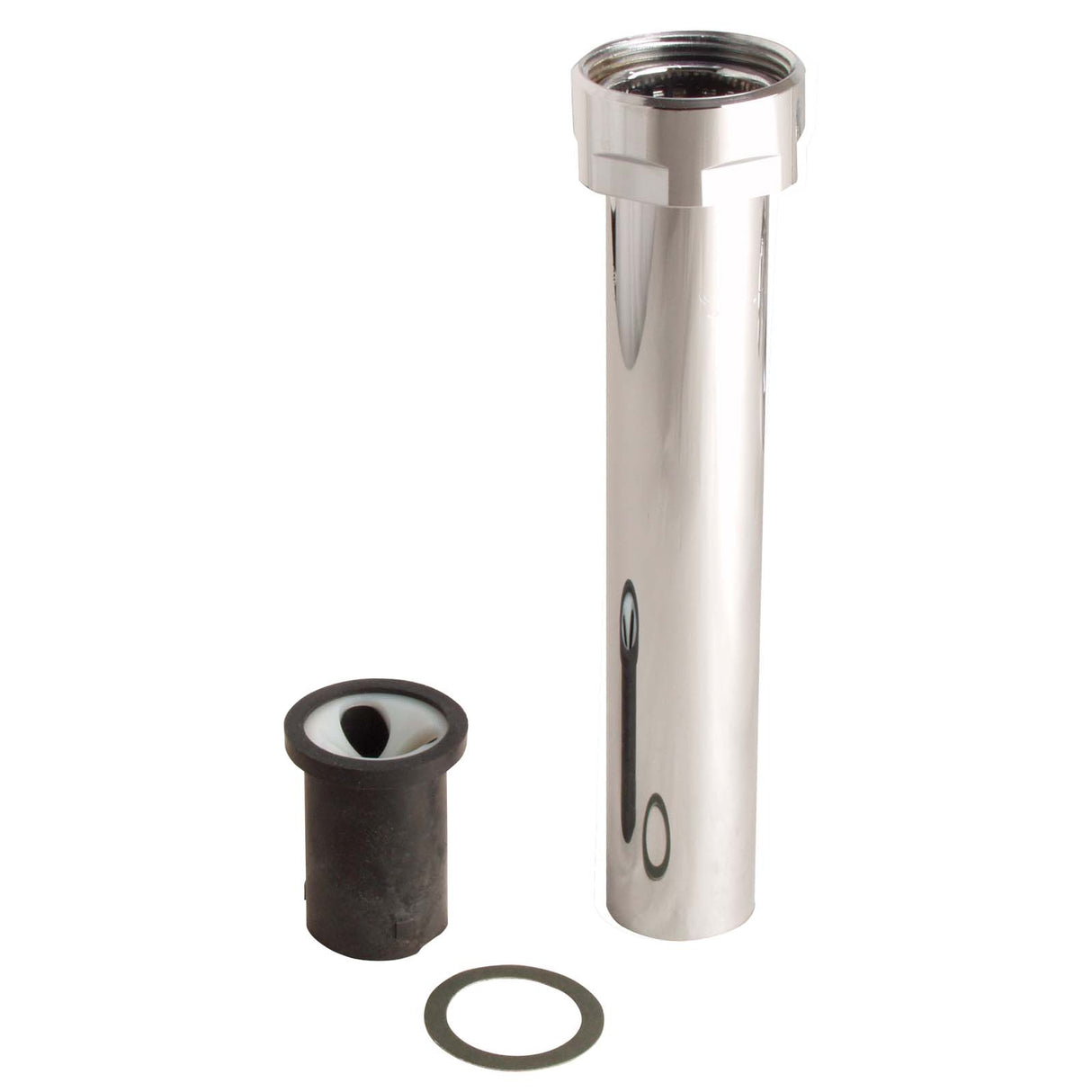 Sloan 3393002 V-600-AA-BX Vacuum Breaker, 1-1/2", 9" L, Chrome Plated