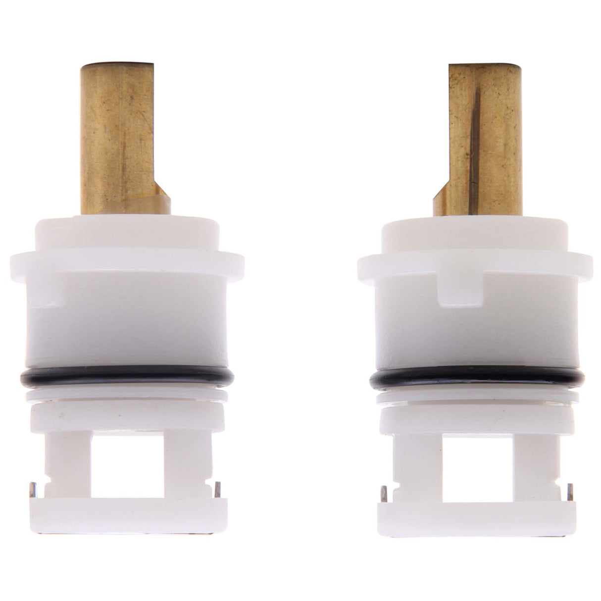 PlumbMaster Approved 09324 Right Hand Hot & Cold Stem with Integral Stops (Pair) For Delta, Delex, Peerless