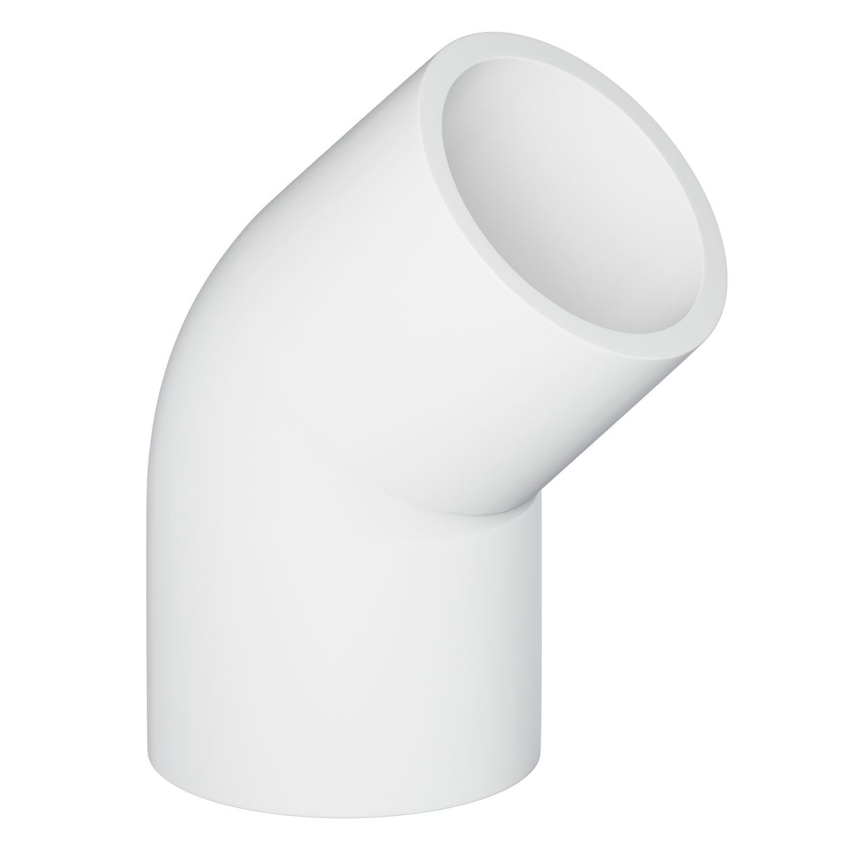 Tigre 417-020 2" Slip PVC 45 deg Elbow