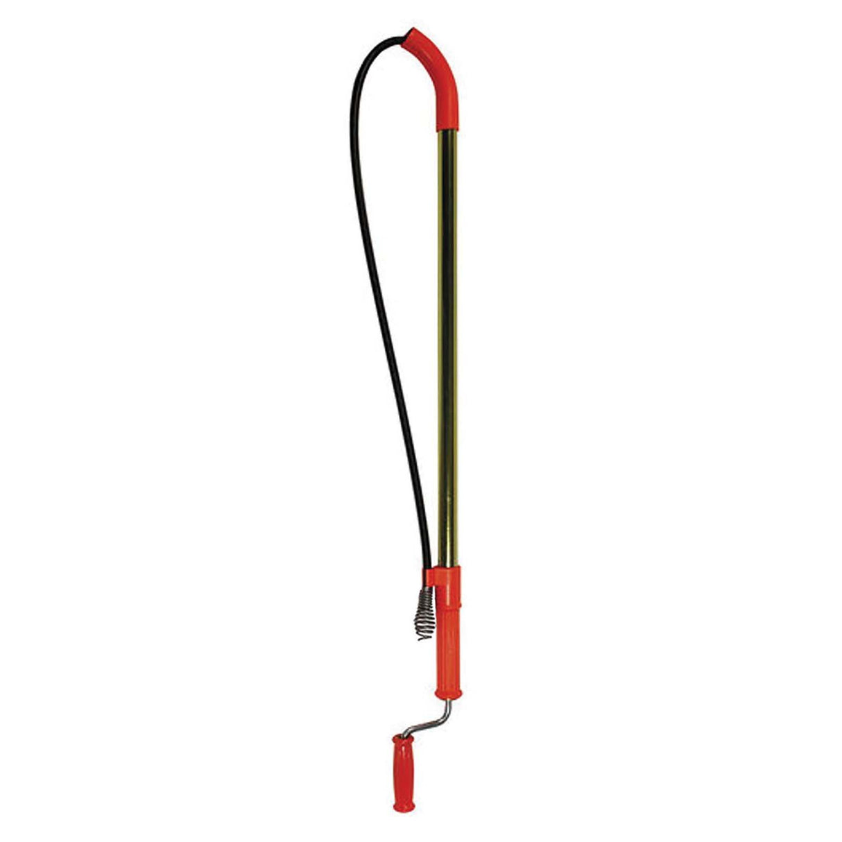 General Pipe Cleaners Flexicore T6FL Steel Tube Closet Auger with Regular Head, 6 ft