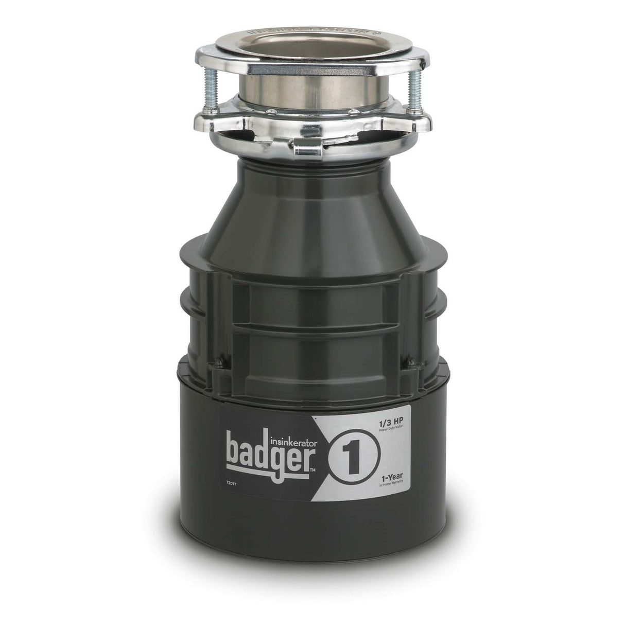 InSinkErator BADGER 1 1/3 HP Garbage Disposal without Cord