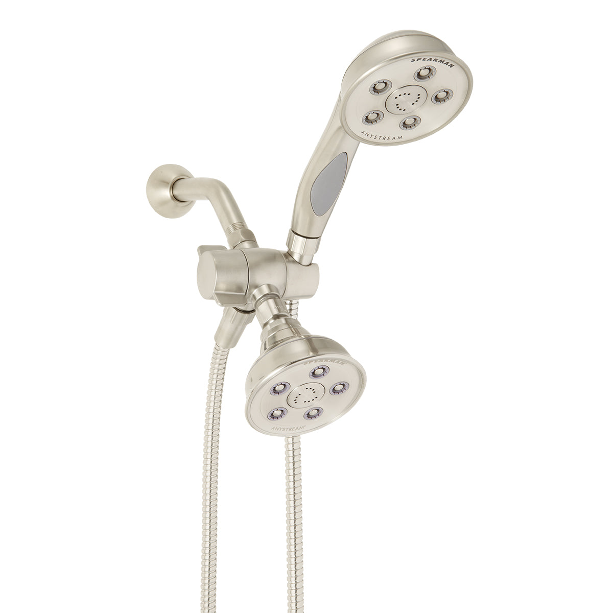 Speakman Caspian VS-233014-BN 2- Way Shower Combination Brushed Nickel Finish - 2.5 GPM