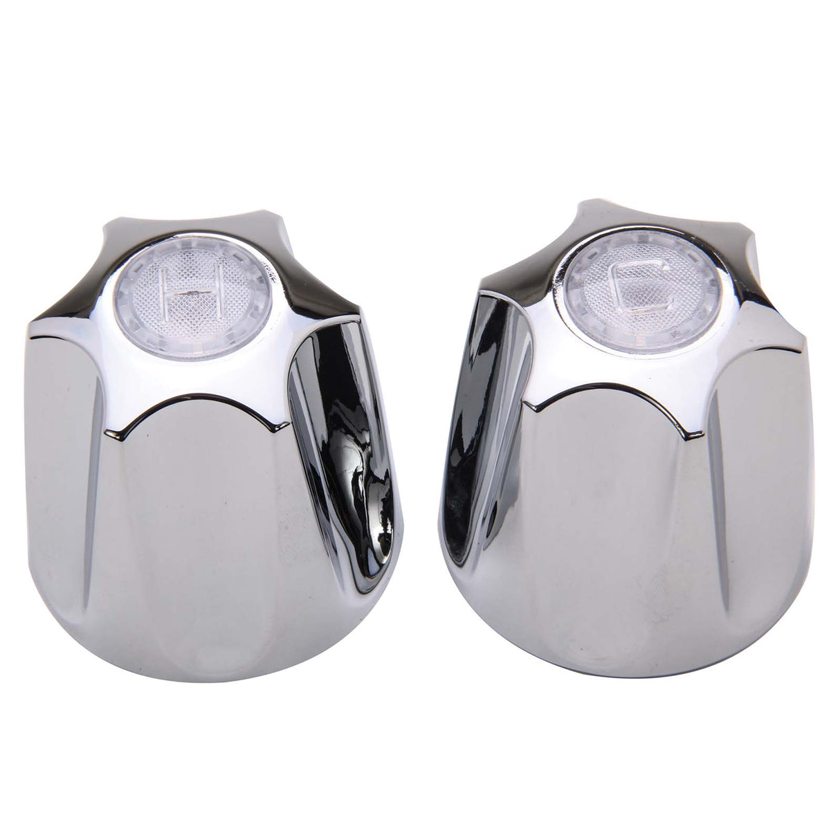 PlumbMaster Approved 20364 PP-21H Chrome Plated Hot and Cold Handle Pak (Pair, OEM) for Price Pfister Verve Tub and Shower