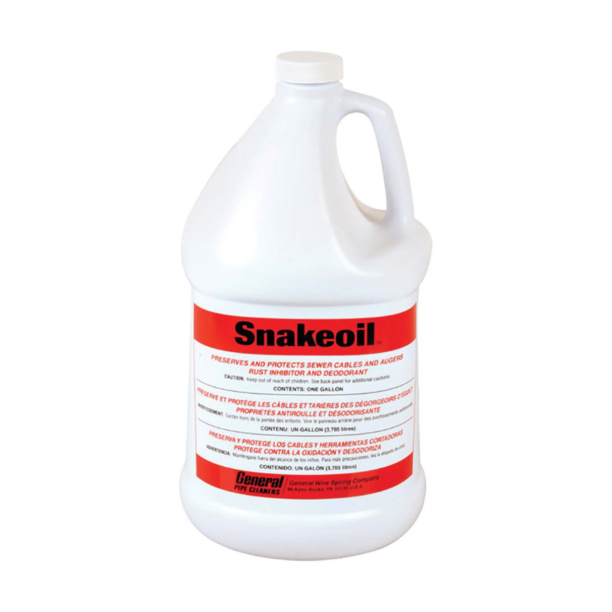 General Pipe Cleaners SOG Snake Oil, 1 gal Can
