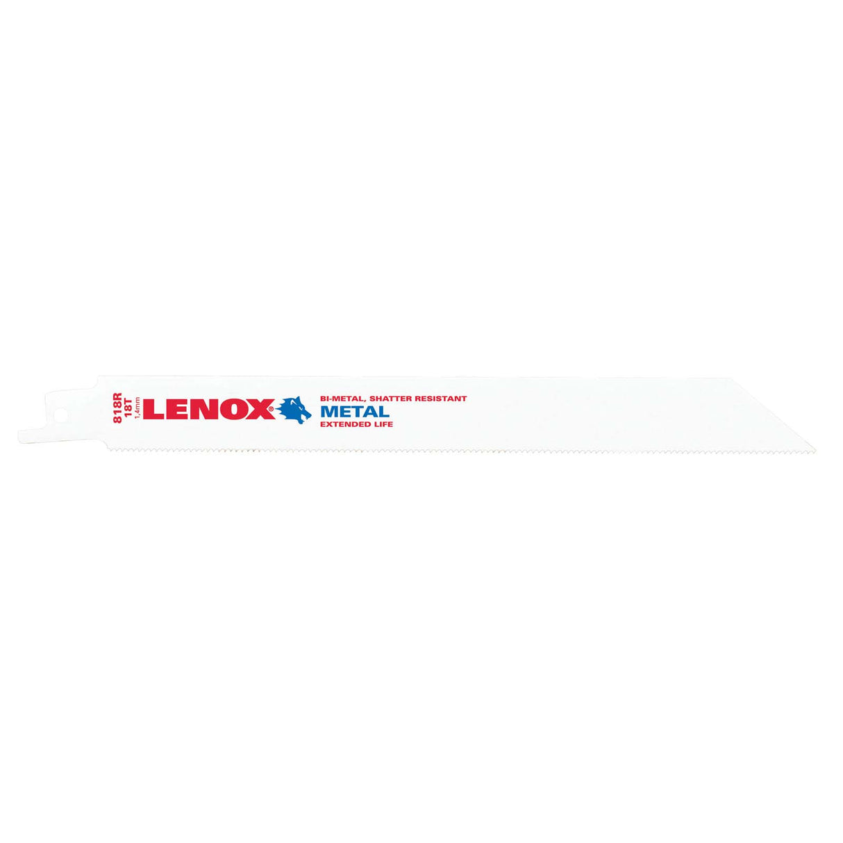 Lenox 20578818R 8" 18TPI Reciprocating Saw Blade, Metal (5 pack)