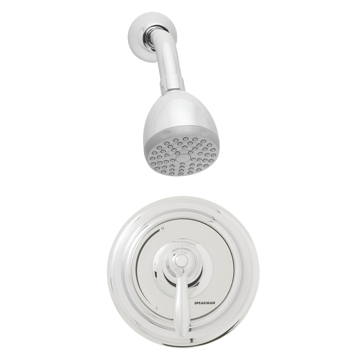 Speakman SLV-5010 SentinelPro Trim and Shower Combination (Valve not included) Polished Chrome Finish - 2.0 GPM