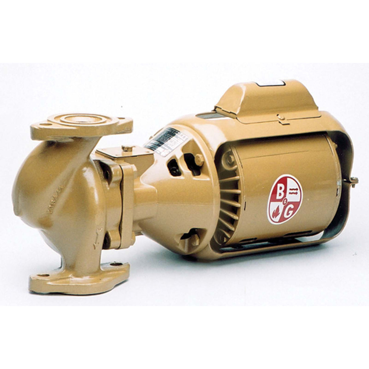 Flanged Inline Circulator Pump, 1/12 HP, 115 V, 60 Hz, 1.75 A, 1725 RPM, Lead Free Bronze