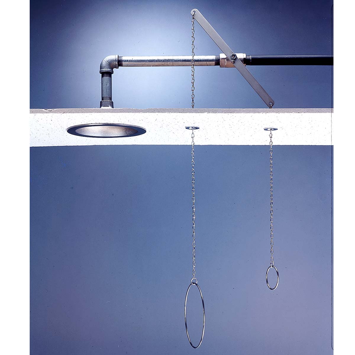 Lifesaver SE-236 Ceiling Mounted Deluge Shower with Chain & Ring