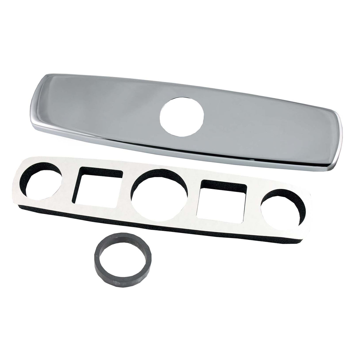 Sloan SFP-22-A 8" Trim Plate, Single Hold, Chrome