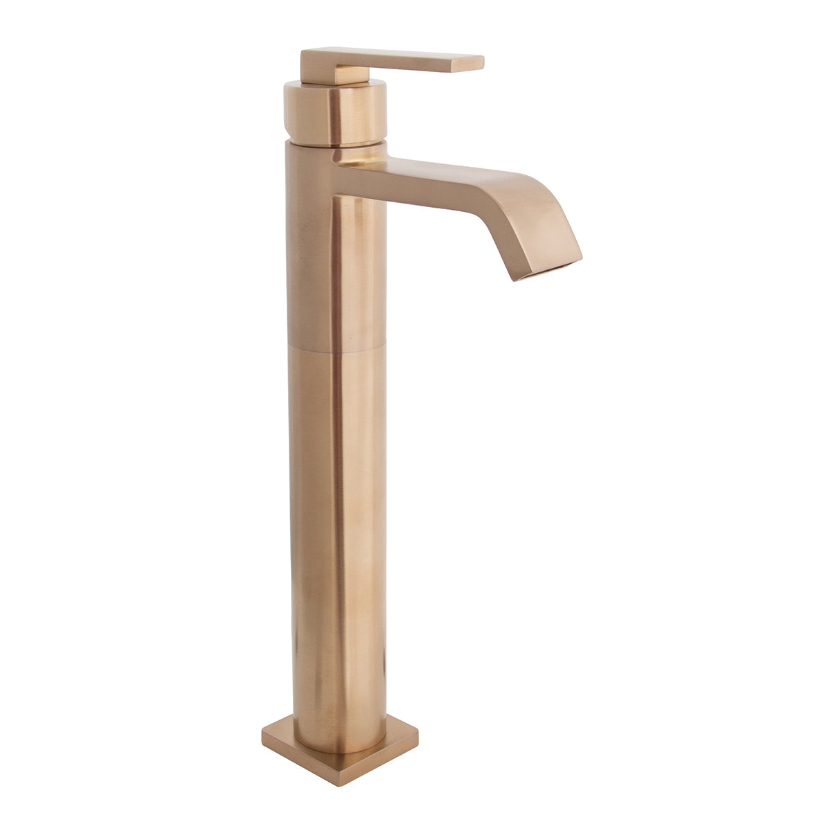 SB-2504-BBZ Lura Single Lever Vessel Faucet with Platform Lever Handle