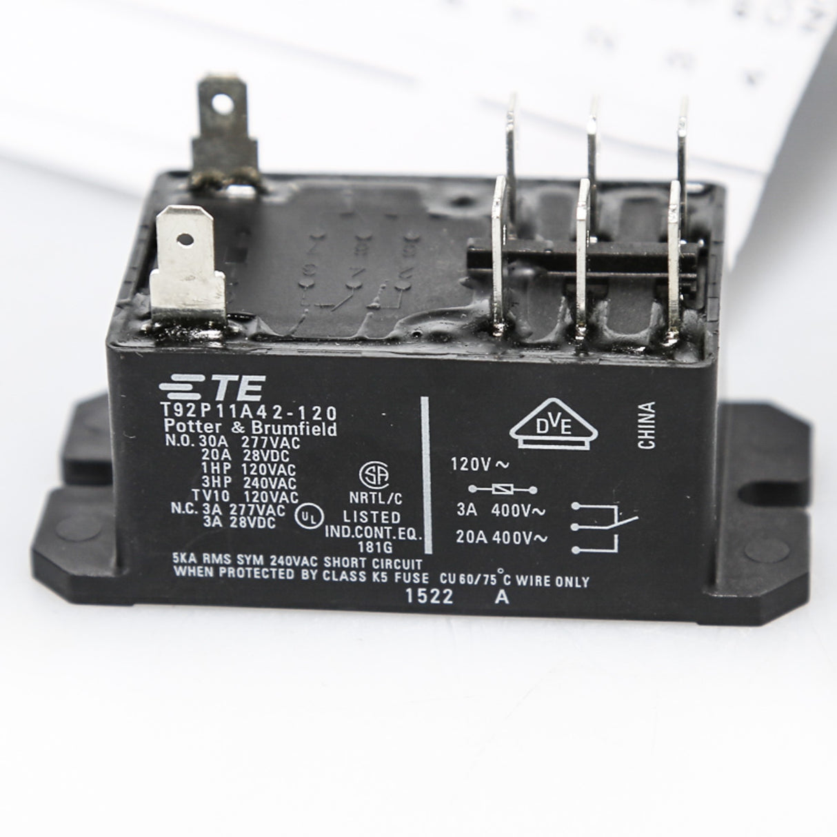 Whirlpool 12001452 Genuine OEM Relay Change