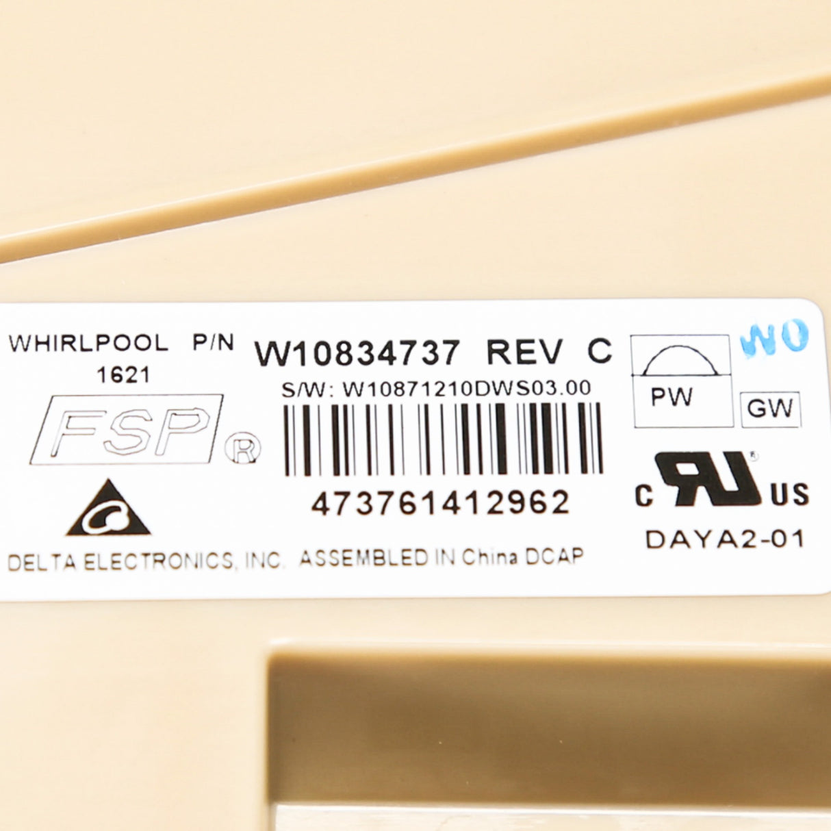 Whirlpool W10906425 Genuine OEM Control Electronic