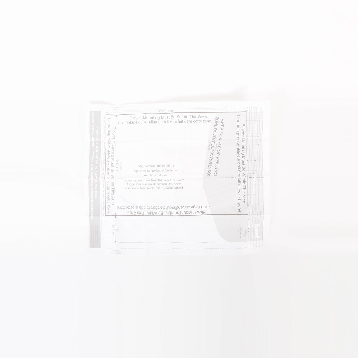 Whirlpool W11643128 Genuine OEM Template