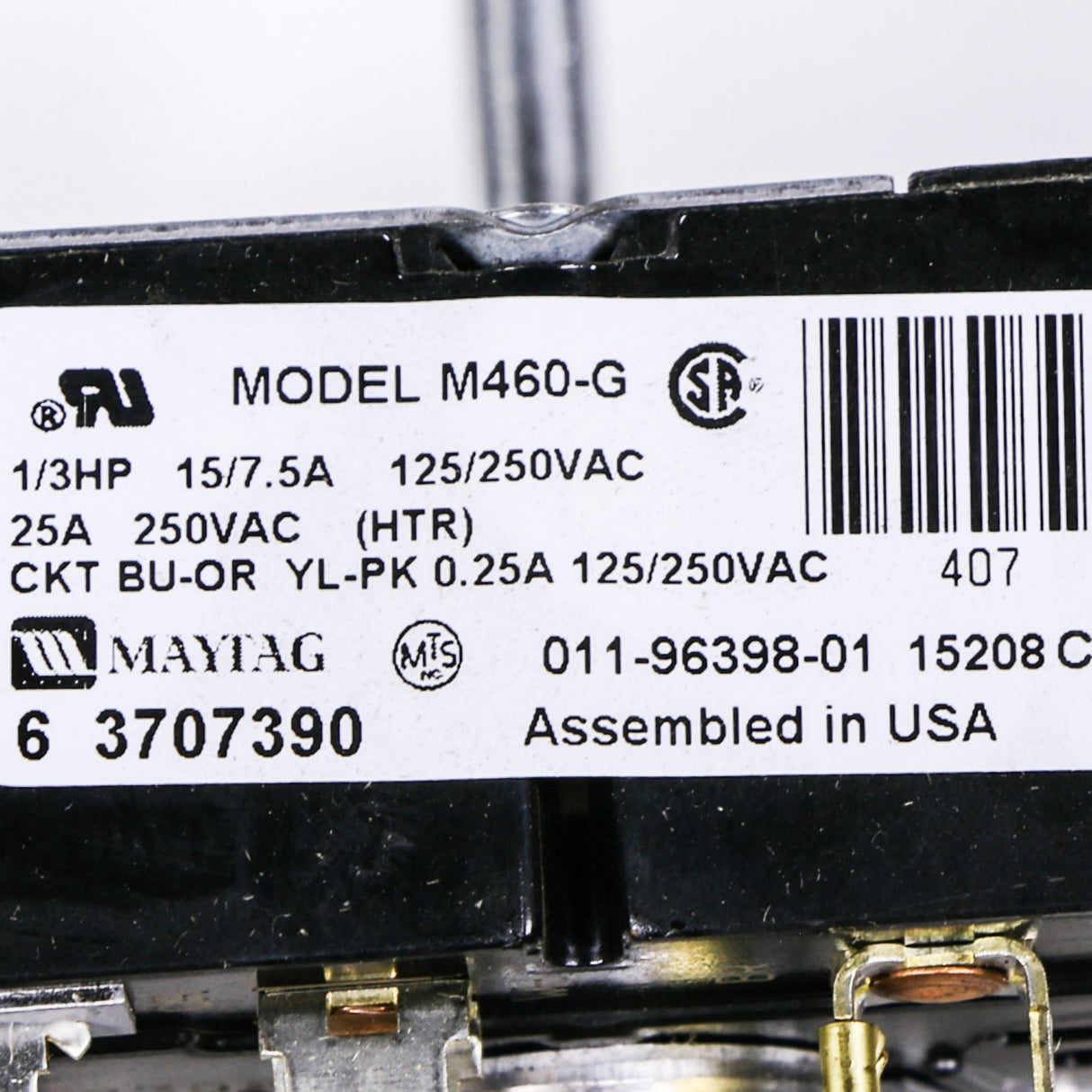 Whirlpool WP33002109 Genuine OEM Timer