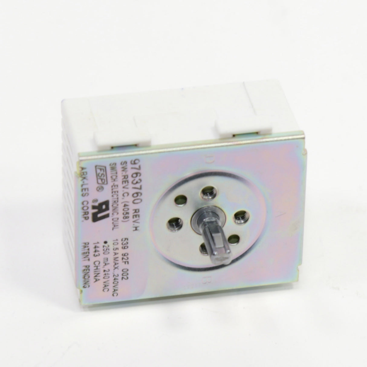 Whirlpool WP9763760 Genuine OEM Switch Inf