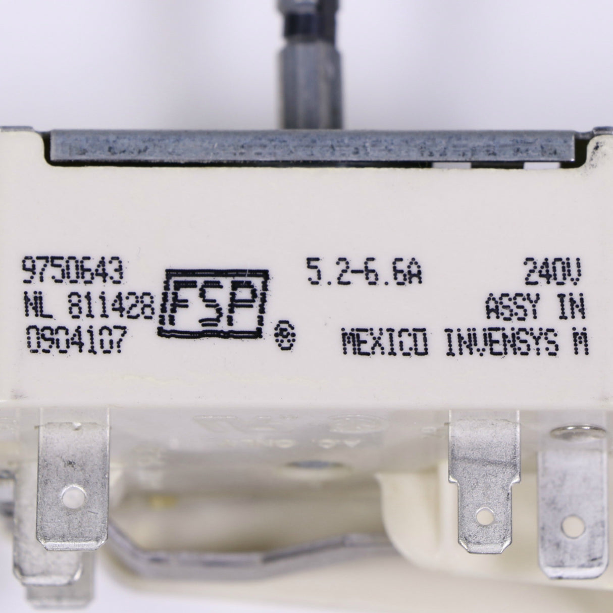 Whirlpool WP9750643 Genuine OEM Switch Inf