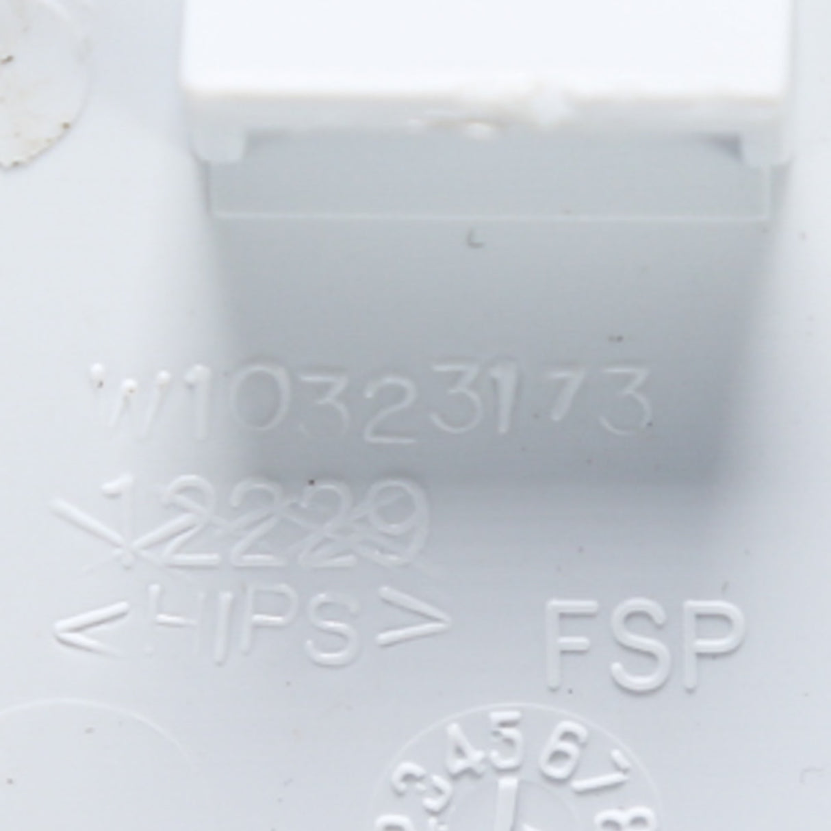 Whirlpool WPW10323173 Genuine OEM Endcap Trm