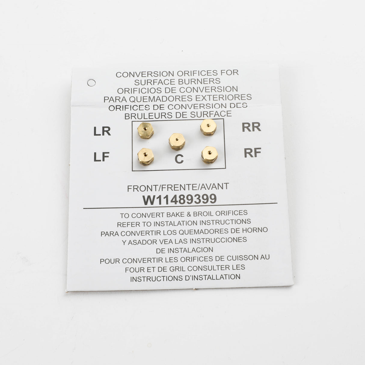 Whirlpool W11560165 Genuine OEM Cnvrsn Kit