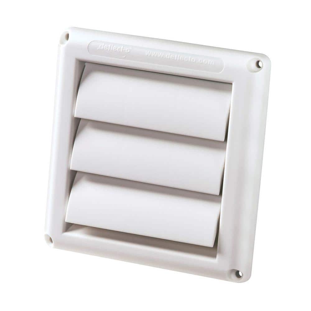 Deflecto HR4W 4 White Vent Hood