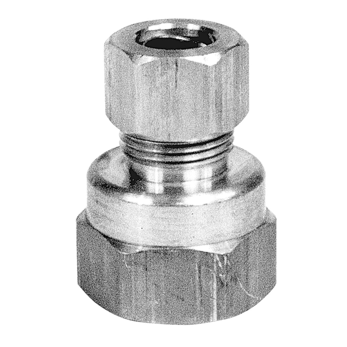 PlumbMaster Approved 83043NL 5/8" OD Comp x 1/2" FIP Brass Adapter