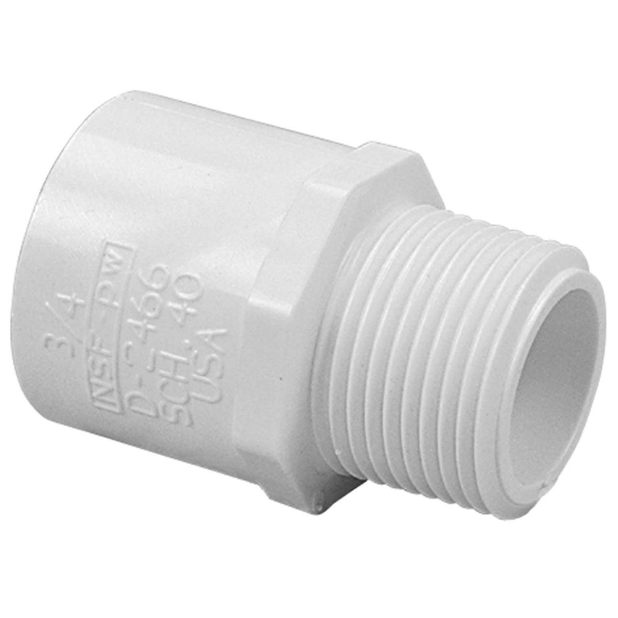 Tigre 436-132 1" MIP x 1-1/4" Slip PVC Reducing Adapter
